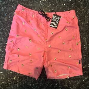 New BKLYN Surf Men's  Swim Board Shorts Size M